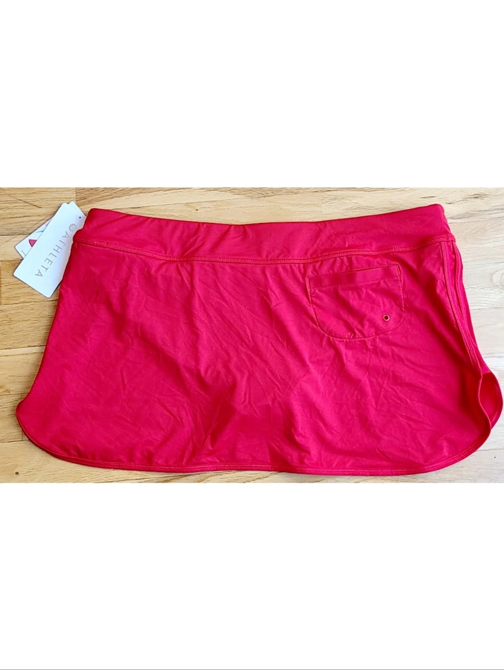 Athleta Red Swim Skort - Picture 6 of 8